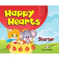 Książki do nauki języka angielskiego - Happy Hearts Starter. Podręcznik papierowy + nakle - Jenny Dooley, Virginia Evans - podręcznik - miniaturka - grafika 1
