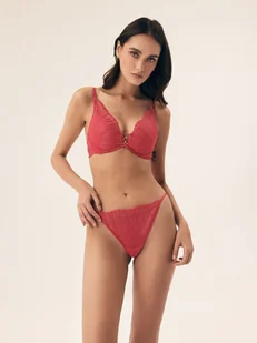 Majtki stringi Bossa Esotiq ostry róż M - Majtki damskie - miniaturka - grafika 1