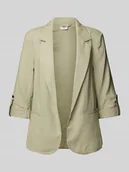 Marynarki i żakiety damskie - Żakiet o luźnym kroju z mieszanki wiskozy i lnu model ‘CARO’ - miniaturka - grafika 1