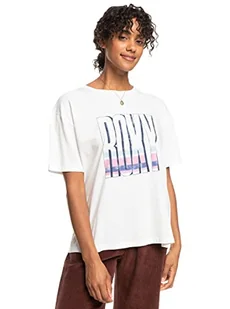ROXY Modna koszulka damska biała XL - Koszulki i topy damskie - miniaturka - grafika 1