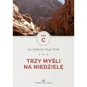 Religia i religioznawstwo - Trzy myśli na niedzielę. Rok C - miniaturka - grafika 1