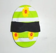 Szczotki dla konia - Zgrzebło okrągłe twarde FLOWER - HKM - miniaturka - grafika 1