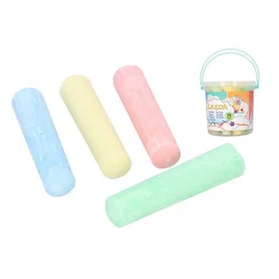 Kreda w wiaderku 16 szt 8,7 x 1,8 x 1,5 cm - Kreda - miniaturka - grafika 1