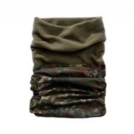 Odzież taktyczna i umundurowanie - Szalokominiarka wielofunkcyjna Brandit Fleece Flecktarn - miniaturka - grafika 1