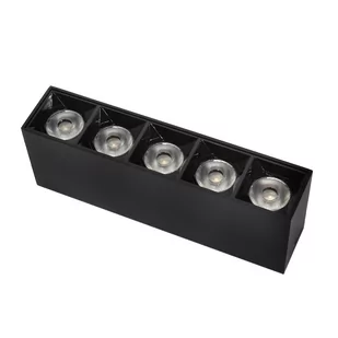 Lampa liniowa natynkowa 15W  3000K czarna 1061 - Decorativi - Lampy sufitowe - miniaturka - grafika 1