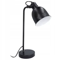 Lampy stojące - LAMPA BIURKOWA lampka nocna stołowa stojąca czarna szkolna na biurko - miniaturka - grafika 1