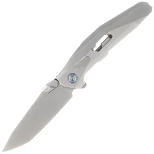 Nóż składany RikeKnife Shadow Tanto Gray Titanium, Satin M390 (RK-Shadow-T-P) - Noże - miniaturka - grafika 1