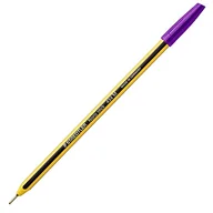 Długopisy - STAEDTLER Opakowanie z 10 długopisami Noris Stick kolor fioletowy - miniaturka - grafika 1