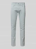 Spodnie męskie - Jeansy o kroju slim fit z 5 kieszeniami model ‘ANBASS’ - miniaturka - grafika 1