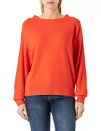 Swetry damskie - TOM TAILOR Damski sweter 1035296, 15612 - Fever Red, XXS - miniaturka - grafika 1