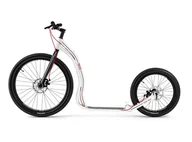Ortezy, stabilizatory i opaski elastyczne - Hulajnoga Yedoo Alloy Trexx Disc White - miniaturka - grafika 1