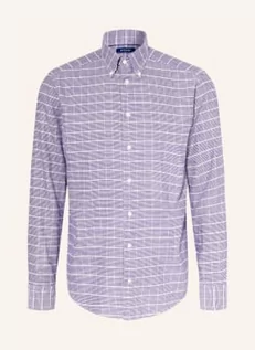 Koszule męskie - Eton Koszula Flanelowa Slim Fit blau - ETON - grafika 1