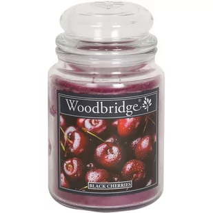 Woodbridge świeca zapachowa w słoju duża 2 knoty 565 g - Black Cherries - Świece Woodbridge świeca zapachowa w słoju duża 2 knoty 565 g - Black Cherries - Świece - miniaturka - grafika 1