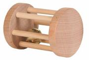Akcesoria dla gryzoni - Trixie drewniane grają na rolce, 7 x 5 cm - miniaturka - grafika 1