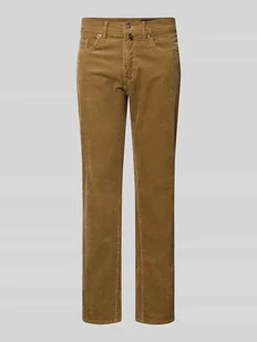 Spodnie sztruksowe o kroju slim fit model ‘Laval’ - Spodnie męskie - miniaturka - grafika 1