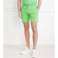 Spodenki męskie - Tommy Hilfiger Szorty HILFIGER CURVE LOGO SWEATSHORT | Regular Fit - miniaturka - grafika 1