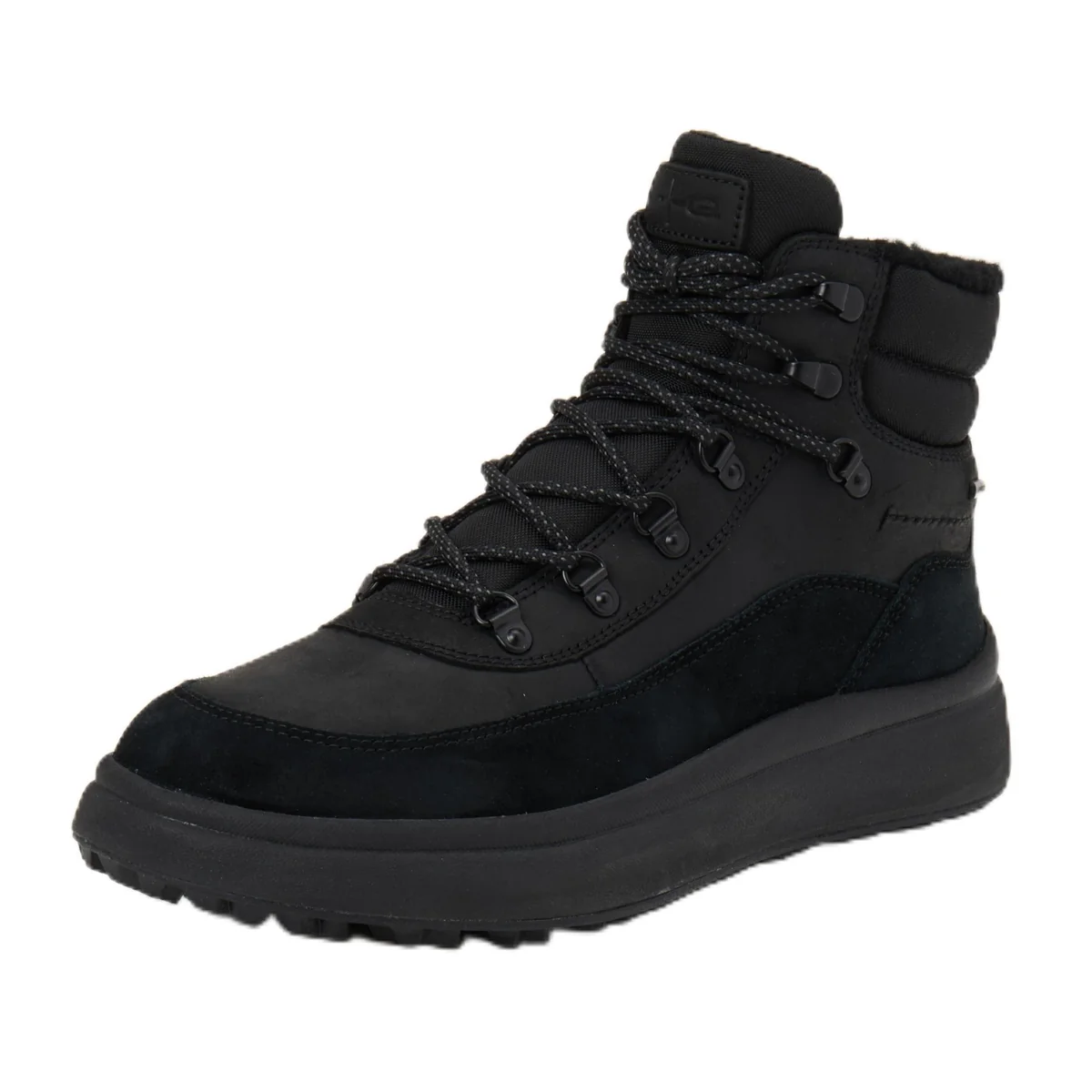 Geox Męskie buty granitowe U + Grip B A Ankle Boot, czarny, 42 EU