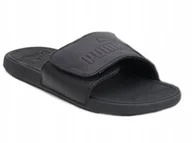 Moda i Uroda OUTLET - KLAPKI PUMA COOL CAT lato 389111-02 czarne na rzep sportowe 39 - miniaturka - grafika 1
