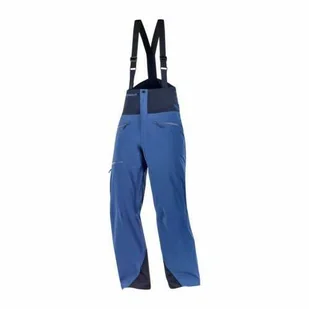 Spodnie Salomon Brilliant Suspenders Navy Peony - Spodnie sportowe damskie - miniaturka - grafika 1