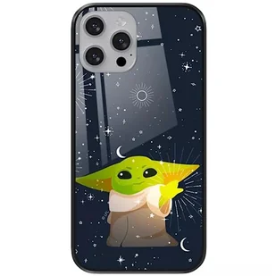ERT GROUP etui na telefon Apple Iphone 13 PRO, case oryginalny i oficjalnie licencjonowany przez Star Wars, wzór Baby Yoda 024, wykonany z hartowanego szkła, etui ochronne - Etui i futerały do telefonów - miniaturka - grafika 1