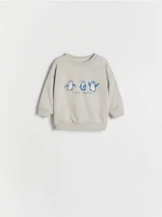 Reserved - Bluza z haftem - jasnoszary - Bluzki dla niemowląt - miniaturka - grafika 1