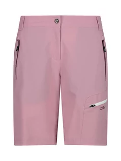 Spodnie sportowe damskie - CMP Szorty funkcyjne w kolorze jasnoróżowym - grafika 1