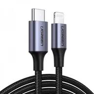 Kable komputerowe i do monitorów - Ugreen Kabel USB  Kabel USB-C do Lightning UGREEN Power Delivery MFi 18W 1m UGR268 - miniaturka - grafika 1