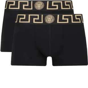Versace Bokserki 2-pack - Majtki męskie - miniaturka - grafika 1