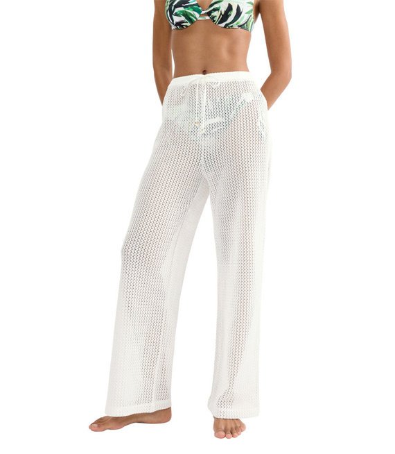 Spodnie damskie Triumph Beach MyWear Crochet Trousers-40