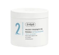 Maski do włosów - Ziaja Wygładzenie Liście Baobabu maska do włosów puszących się 350ml - miniaturka - grafika 1