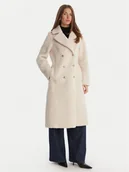 Płaszcze damskie - Guess Kożuch W5BL62 W4190 Biały Regular Fit - miniaturka - grafika 1