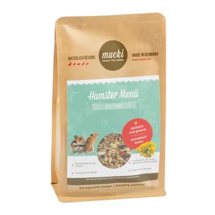 Mucki Menu, mieszanka dla chomika - 2 x 1,5 kg - Karma dla gryzoni - miniaturka - grafika 1