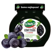 Syropy i koncentraty owocowe - Łowicz EXTRA KONFITURA Z JAGÓD 240 G zakupy dla domu i biura! 32323461 - miniaturka - grafika 1