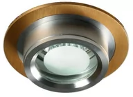 Oprawy, klosze i abażury - Candellux SC-01 Oprawa stropowa aluminiowa satyna-złoto 2210345 - miniaturka - grafika 1