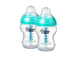 Tommee Tippee Butelka Tommee Tippee 260 ml Antykolkowa 2 szt. - Witaminy i minerały - miniaturka - grafika 1