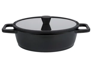 LIVARNO home Patelnia do serwowania z odlewu aluminiowego, Ø 28 cm (Czarny) - Patelnie - miniaturka - grafika 1