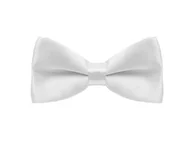 Dodatki do strojów karnawałowych - Mucha klasyczna biała - 10 cm - 1 szt. - miniaturka - grafika 1