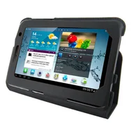Etui do tabletów - 4World Etui do tabletu stand dla Galaxy Tab 2. Ultra Slim. 7. czarne 9123 - miniaturka - grafika 1
