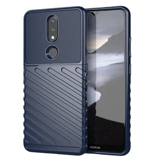Hurtel Thunder Case elastyczne pancerne etui pokrowiec Nokia 2.4 niebieski - Etui i futerały do telefonów - miniaturka - grafika 1