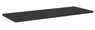 Szafki łazienkowe - Czarny blat do mebli łazienkowych 120 cm S1-A90 - miniaturka - grafika 1