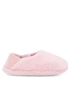 Buty dla dziewczynek - Nelli Blu Kapcie 19222A Różowy - miniaturka - grafika 1