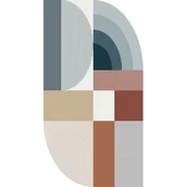 Dywany - Dywan Oslo nowoczesny 80 x 150 cm wielokolorowy wz1 - miniaturka - grafika 1