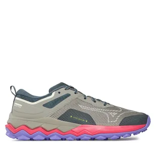 Buty do biegania Mizuno Wave Ibuki 4 J1GK2273 Szary - Buty sportowe damskie - miniaturka - grafika 1