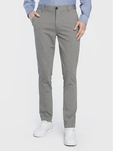 Blend Spodnie materiałowe Napa 20711182 Szary Slim Fit - Spodnie męskie - miniaturka - grafika 1