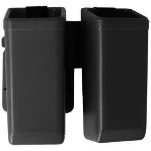 ESP - Ładownica na dwa magazynki 9 mm / .40 - Montaż zaciskany do pasa UBC-01 - Czarny - MH-MH-04 BK - Odzież taktyczna i umundurowanie - miniaturka - grafika 1
