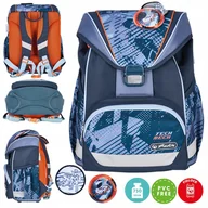 Plecaki - Tornister plecak UltraLight 6-9lat z robotem Techmech Herlitz - miniaturka - grafika 1