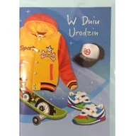 Powieści - Panorama Karnet urodziny B6 Premium 19 + koperta - miniaturka - grafika 1