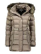 Kurtki damskie - Maison Montaigne Parka "Aimeraumai" w kolorze szarobrązowym - miniaturka - grafika 1