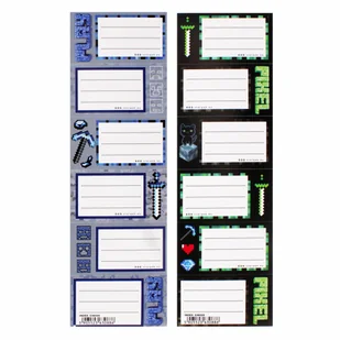NAKLEJ NA ZESZYT PIXEL GAME STK PB A 25 25/2500 - Zabawki kreatywne - miniaturka - grafika 1