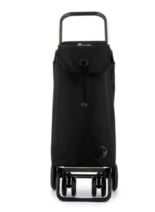 Wózek na zakupy z 4 kołami Rolser I-Bag MF 4x4 - black - Torby i wózki na zakupy - miniaturka - grafika 1